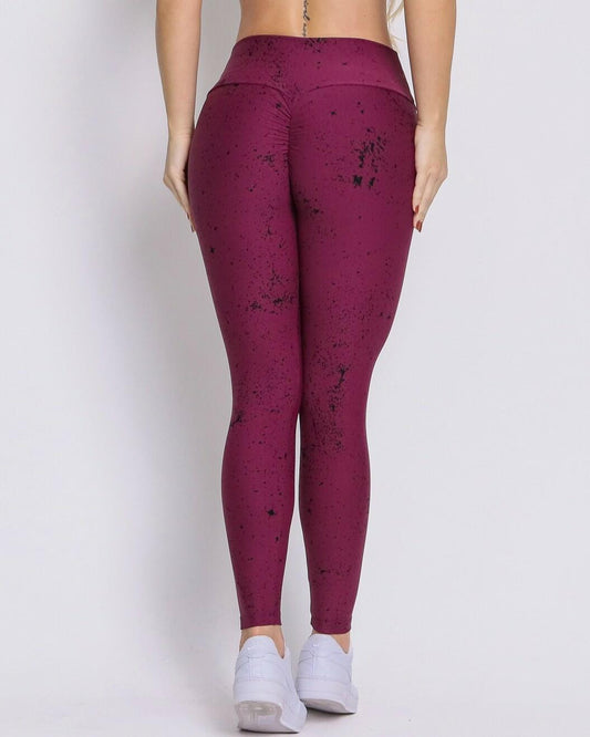 Calça Legging Empina Degradê Bolhas