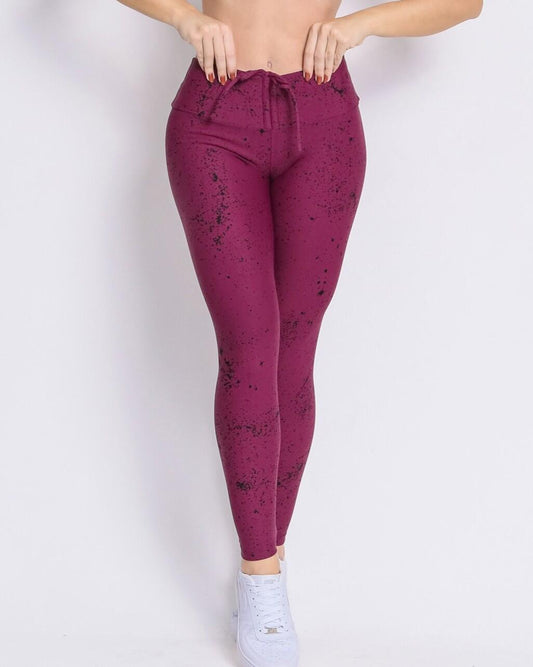 Calça Legging Empina Degradê Bolhas